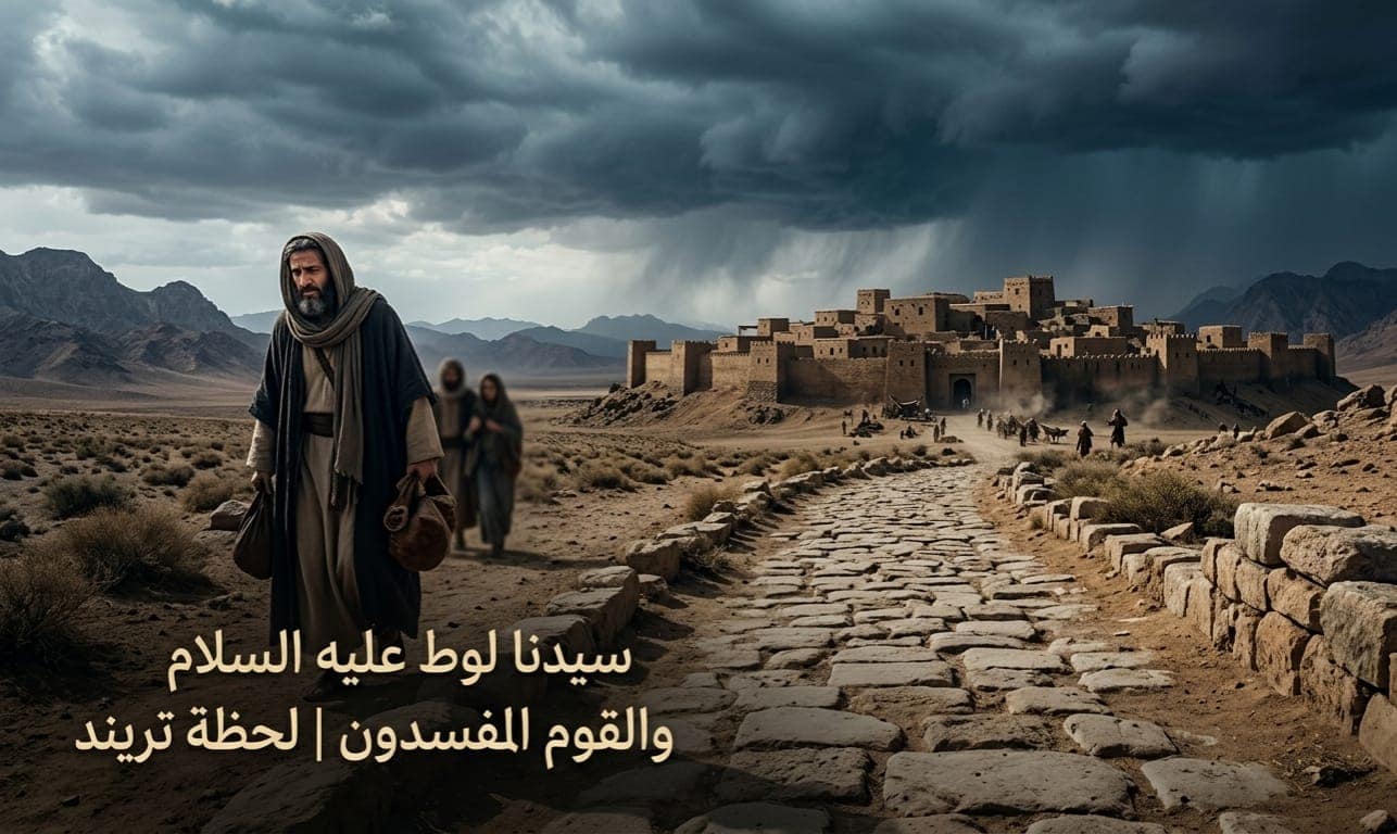قصة صيدنا لوط وعذاب قوم سدوم موقع لحظة تريند